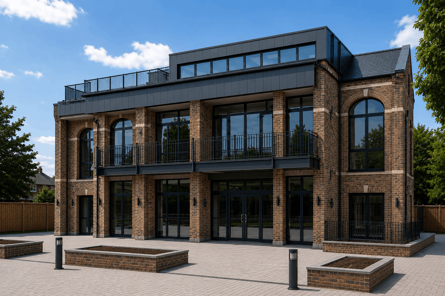 Brennan Construction residential and commercial project